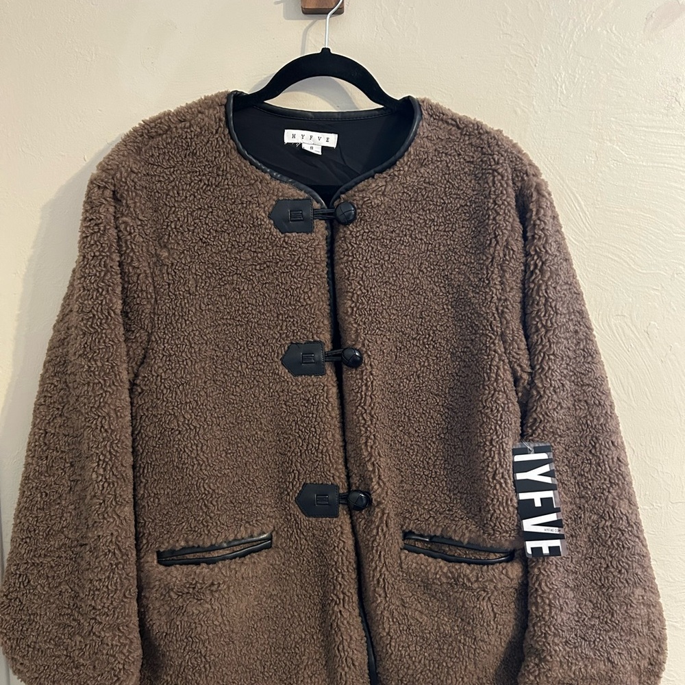 HYFVE Chocolate Teddy Jacket